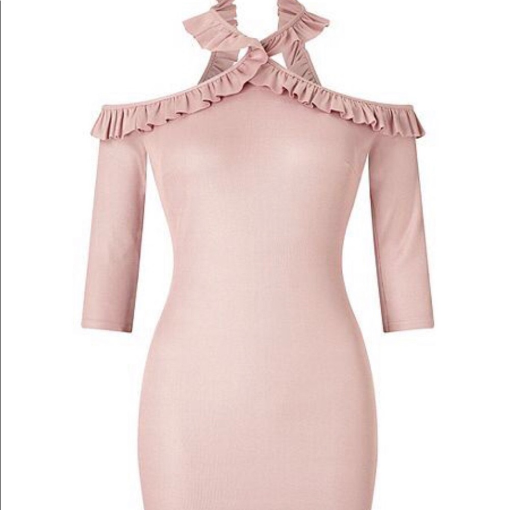 🆕Miss Selfridge Frill Cross Off Shoulder Dress